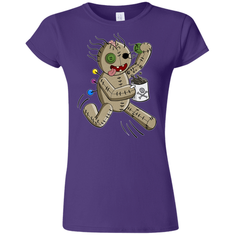 T-Shirts Purple / S Voodoo Coffee Runner Junior Slimmer-Fit T-Shirt