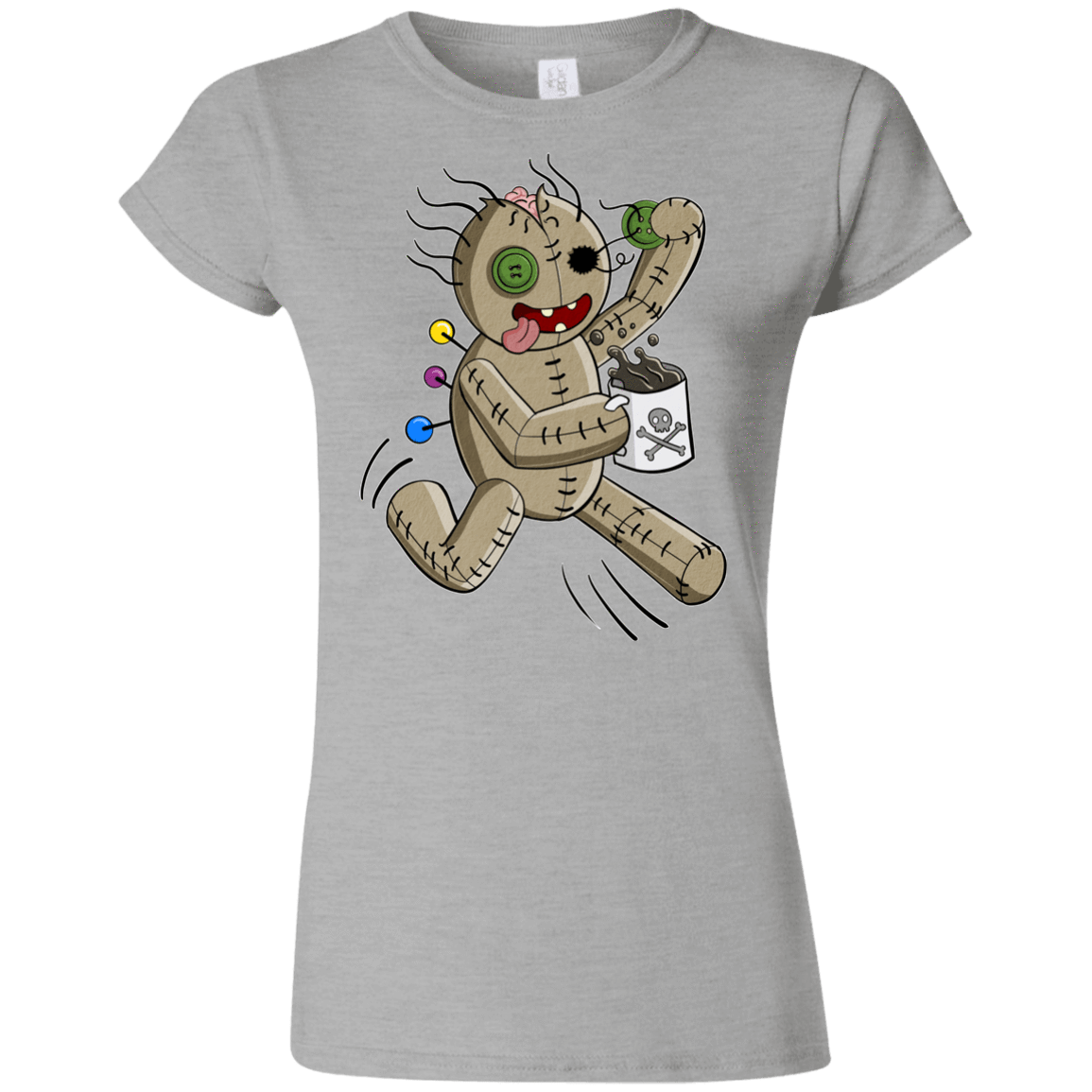 T-Shirts Sport Grey / S Voodoo Coffee Runner Junior Slimmer-Fit T-Shirt