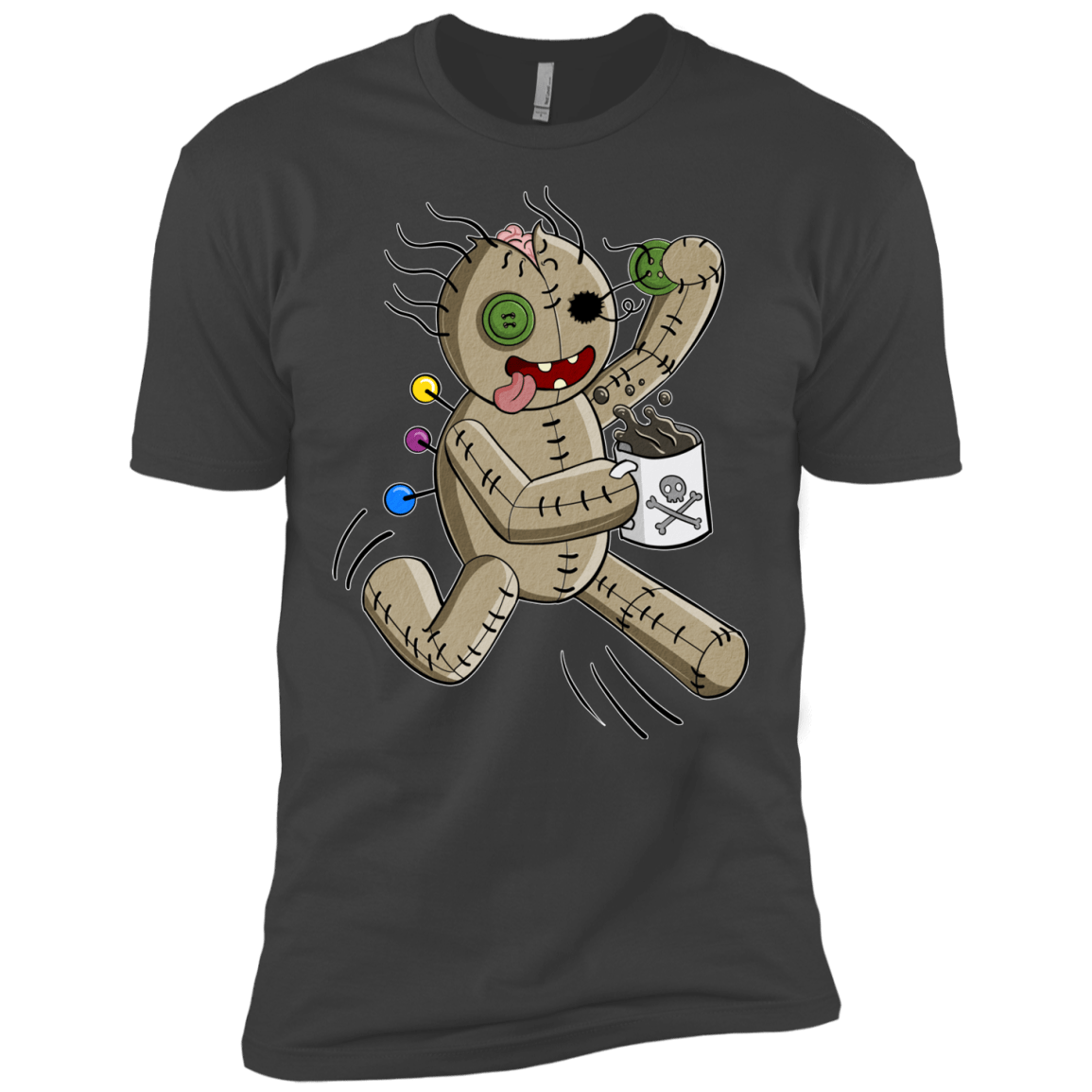 T-Shirts Heavy Metal / X-Small Voodoo Coffee Runner Men's Premium T-Shirt