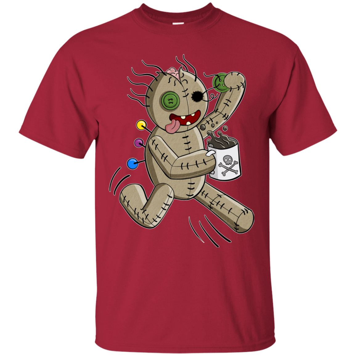 T-Shirts Cardinal / S Voodoo Coffee Runner T-Shirt