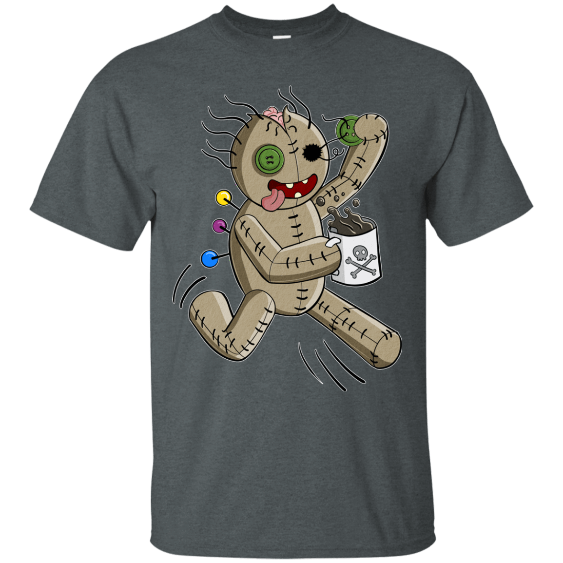 T-Shirts Dark Heather / S Voodoo Coffee Runner T-Shirt