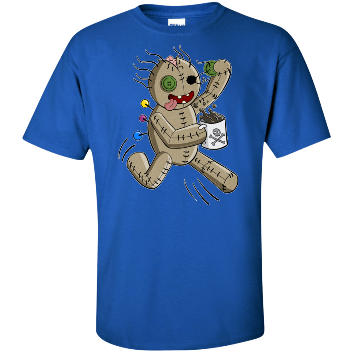 T-Shirts Royal / XLT Voodoo Coffee Runner Tall T-Shirt