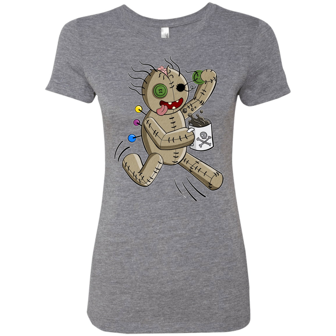 T-Shirts Premium Heather / S Voodoo Coffee Runner Women's Triblend T-Shirt