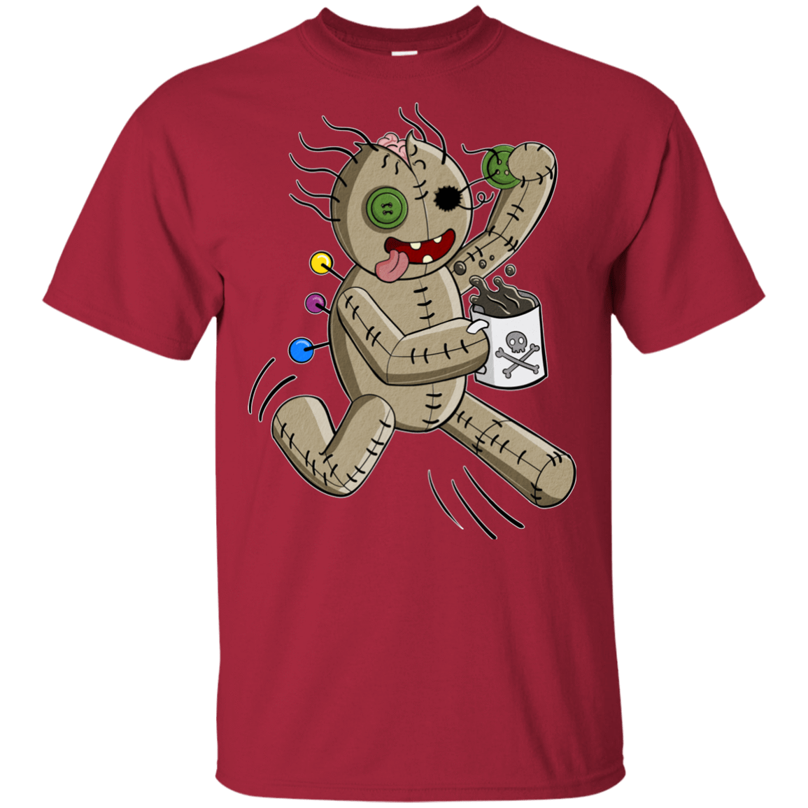 T-Shirts Cardinal / YXS Voodoo Coffee Runner Youth T-Shirt