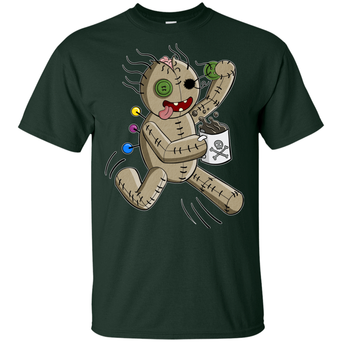 T-Shirts Forest / YXS Voodoo Coffee Runner Youth T-Shirt