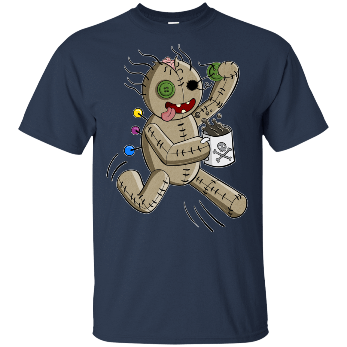 T-Shirts Navy / YXS Voodoo Coffee Runner Youth T-Shirt