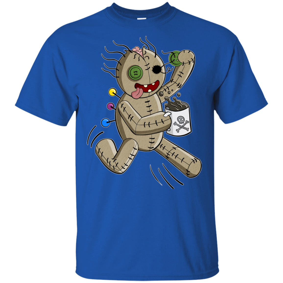 T-Shirts Royal / YXS Voodoo Coffee Runner Youth T-Shirt