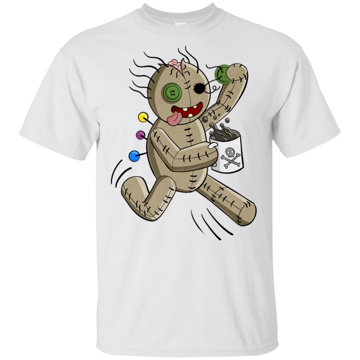 T-Shirts White / YXS Voodoo Coffee Runner Youth T-Shirt