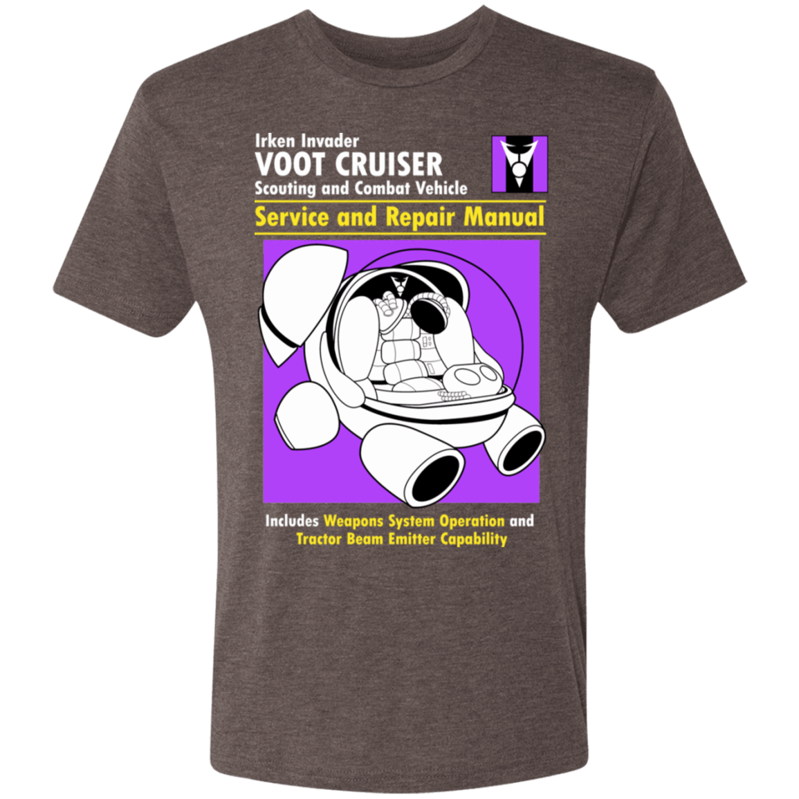 T-Shirts Macchiato / S Voot Cruiser Manual Men's Triblend T-Shirt