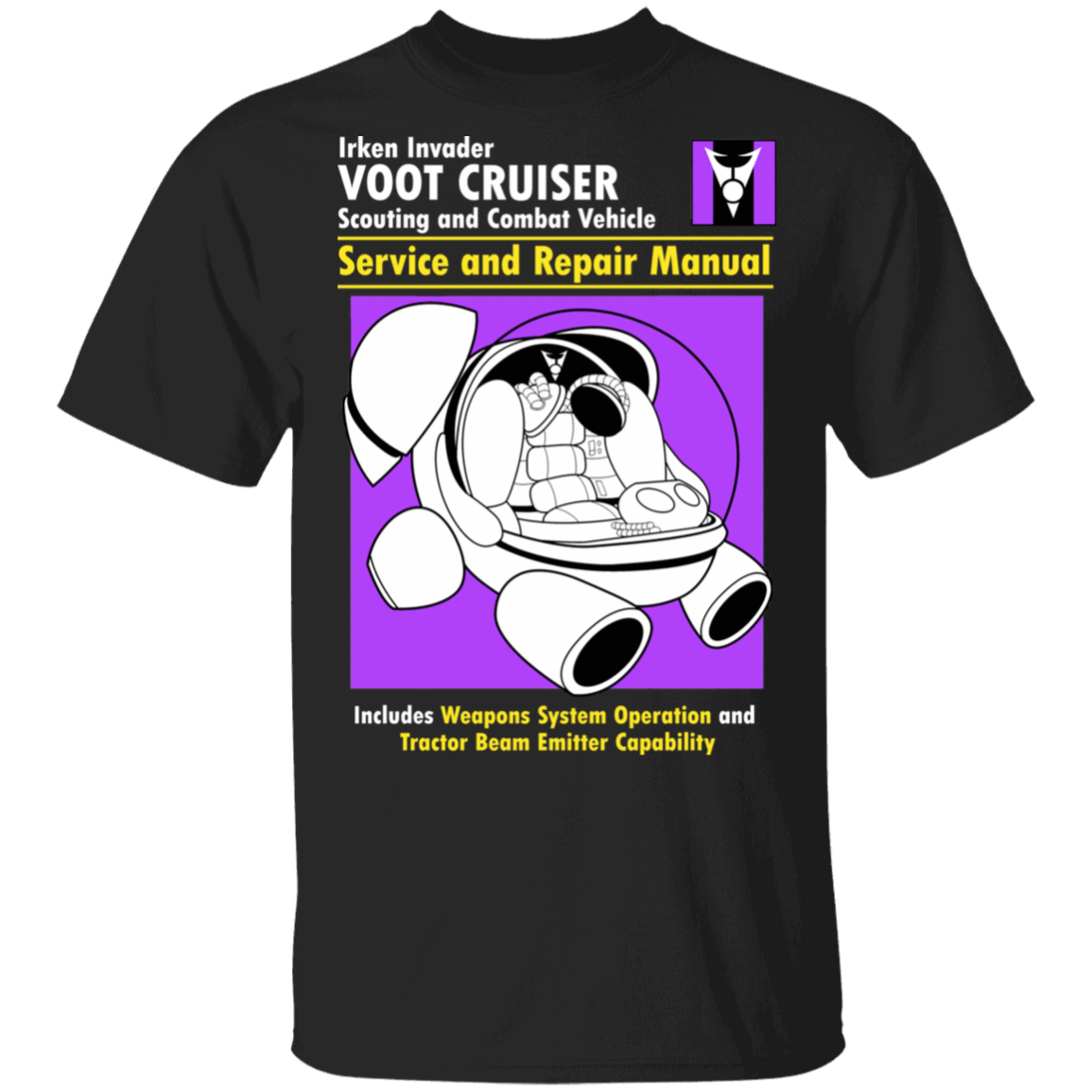 T-Shirts Black / S Voot Cruiser Manual T-Shirt