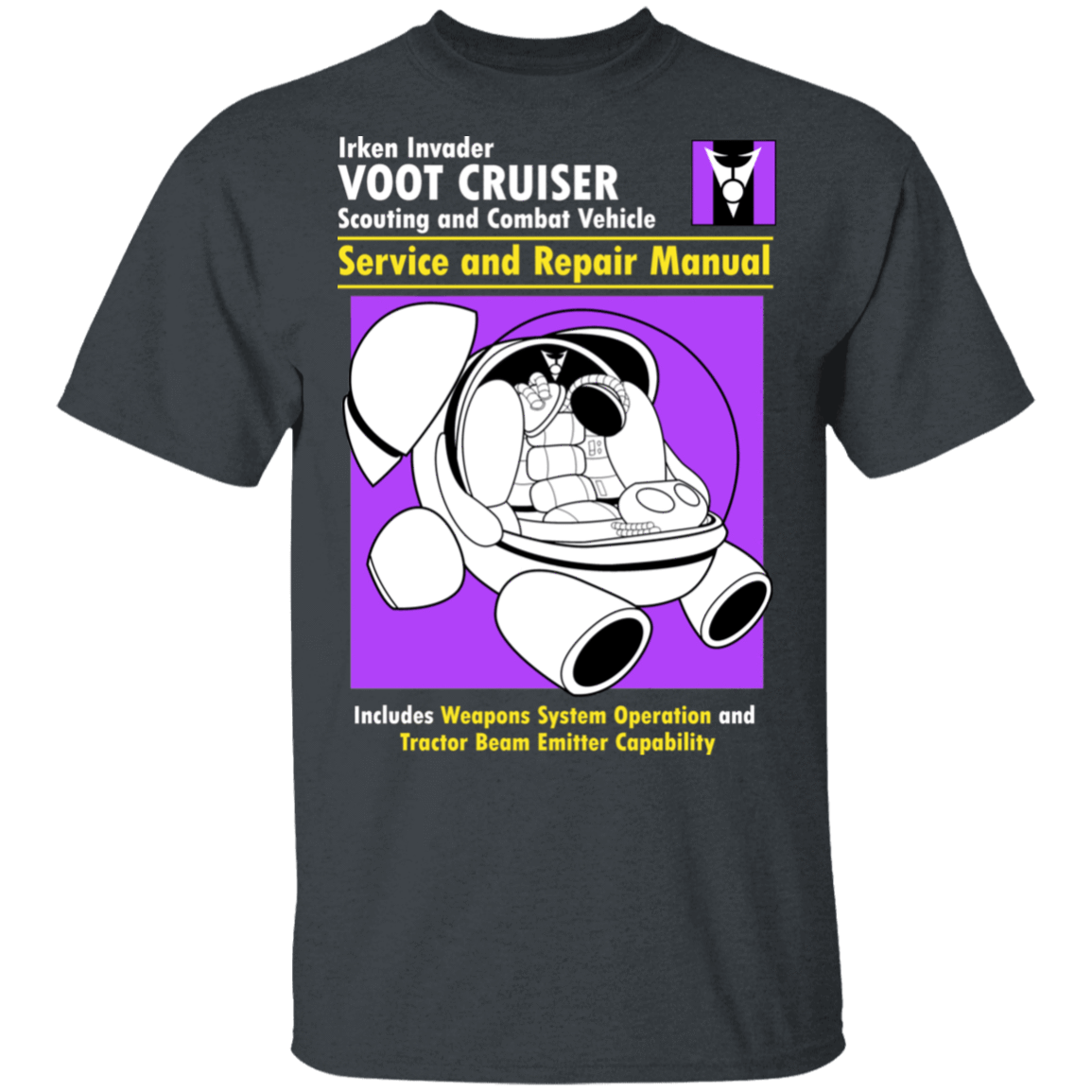 T-Shirts Dark Heather / S Voot Cruiser Manual T-Shirt