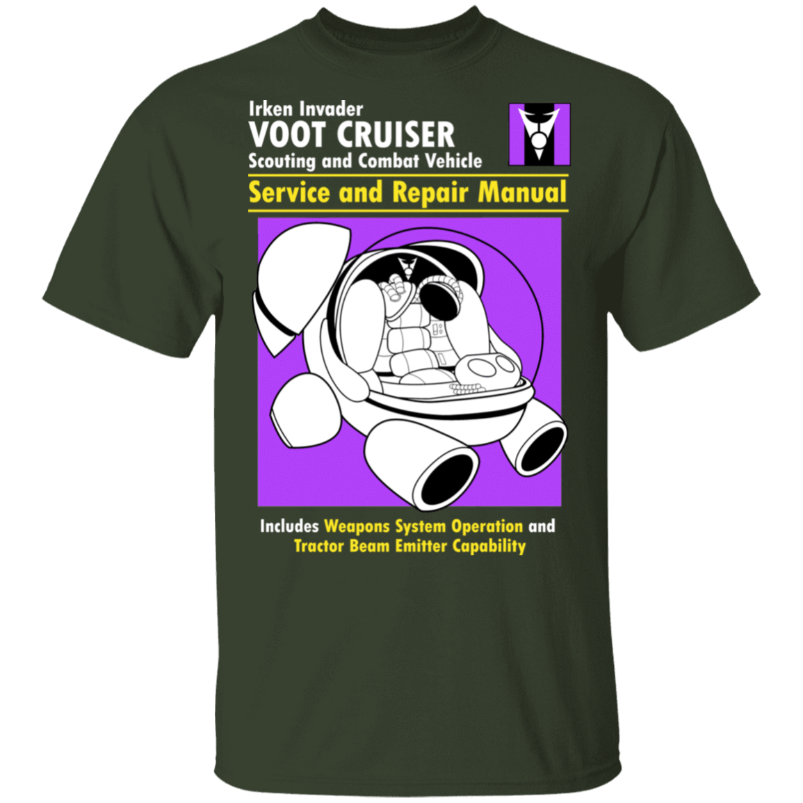 T-Shirts Forest / S Voot Cruiser Manual T-Shirt