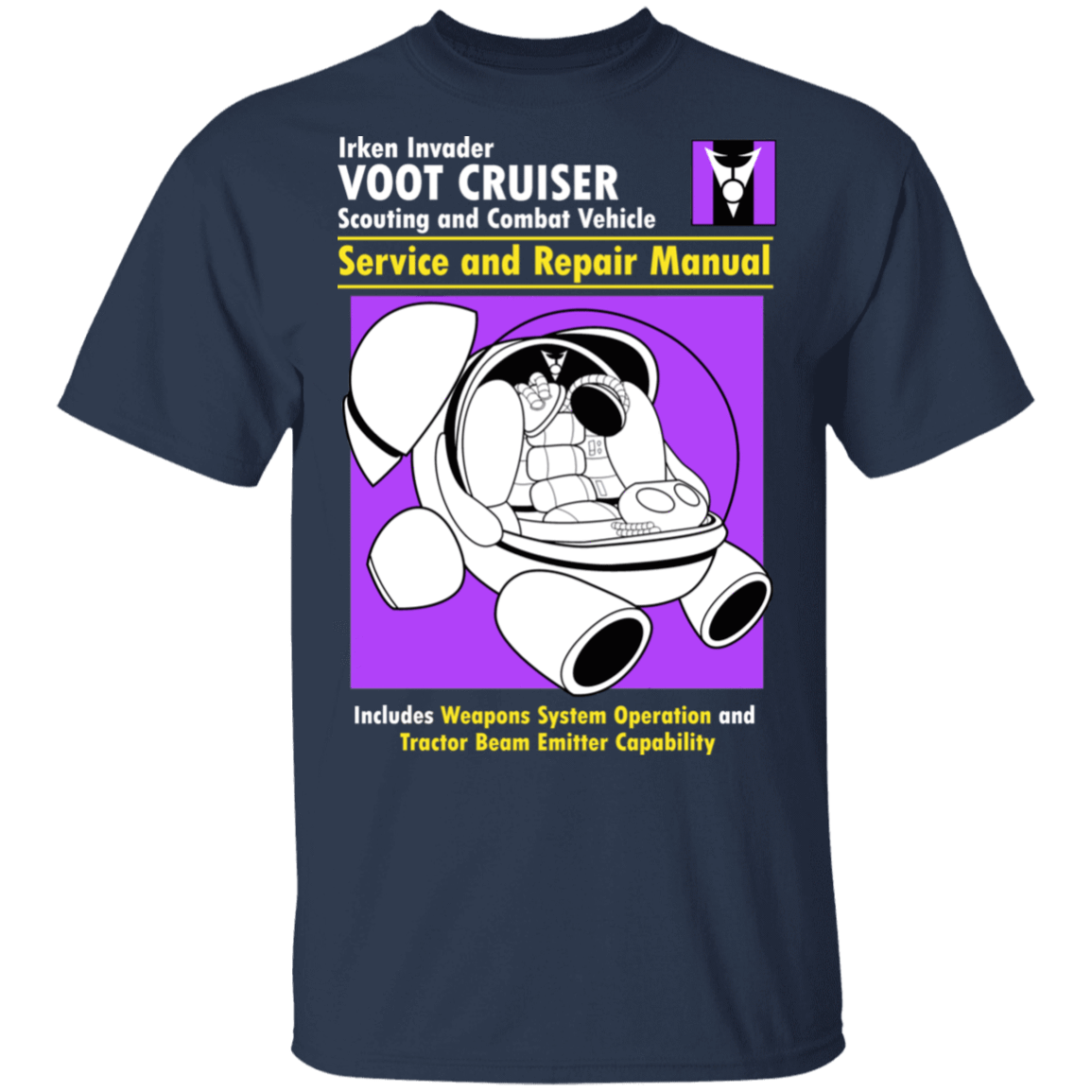 T-Shirts Navy / S Voot Cruiser Manual T-Shirt