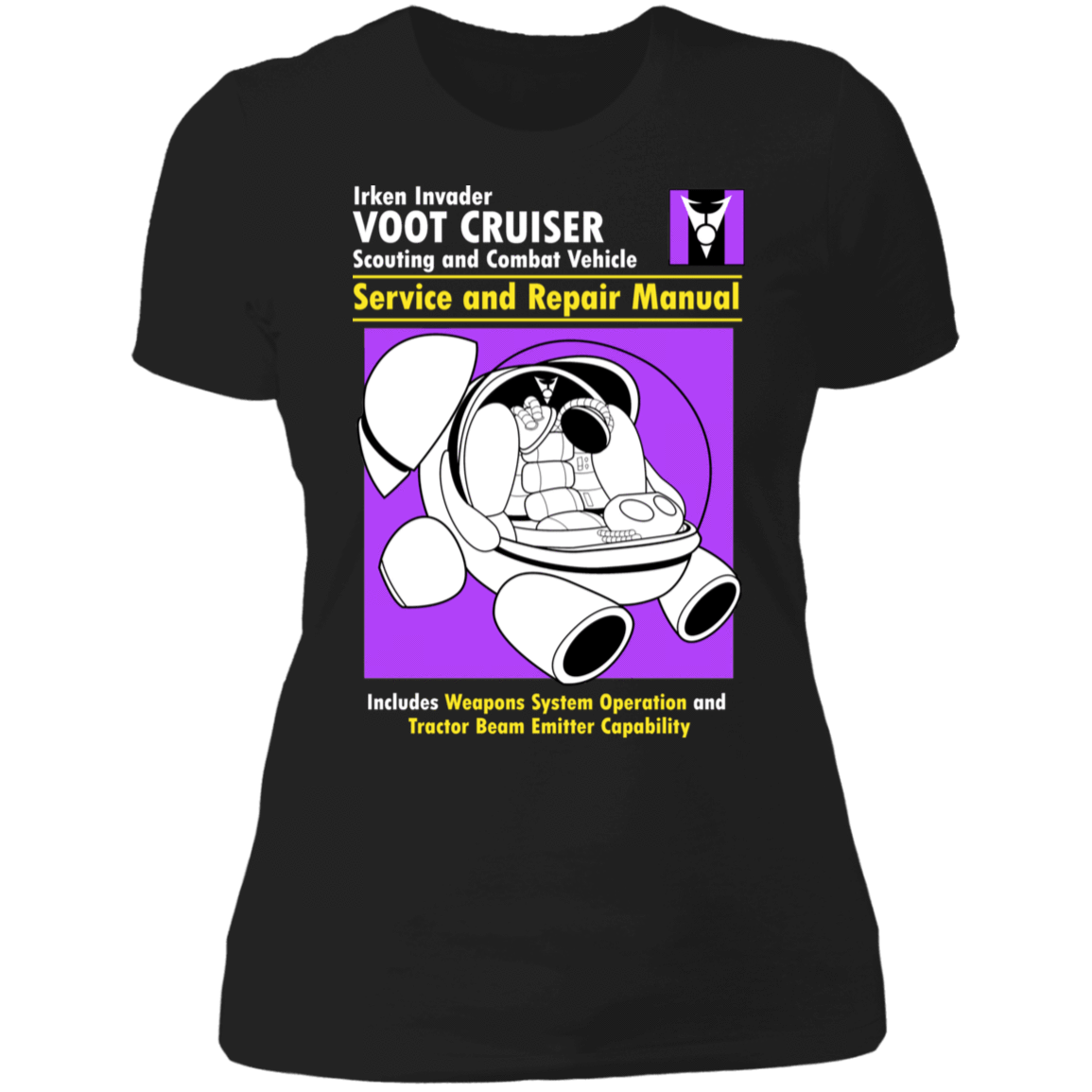 T-Shirts Black / S Voot Cruiser Manual Women's Premium T-Shirt