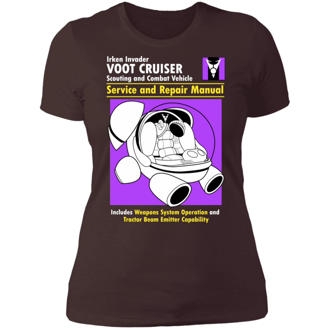 T-Shirts Dark Chocolate / S Voot Cruiser Manual Women's Premium T-Shirt
