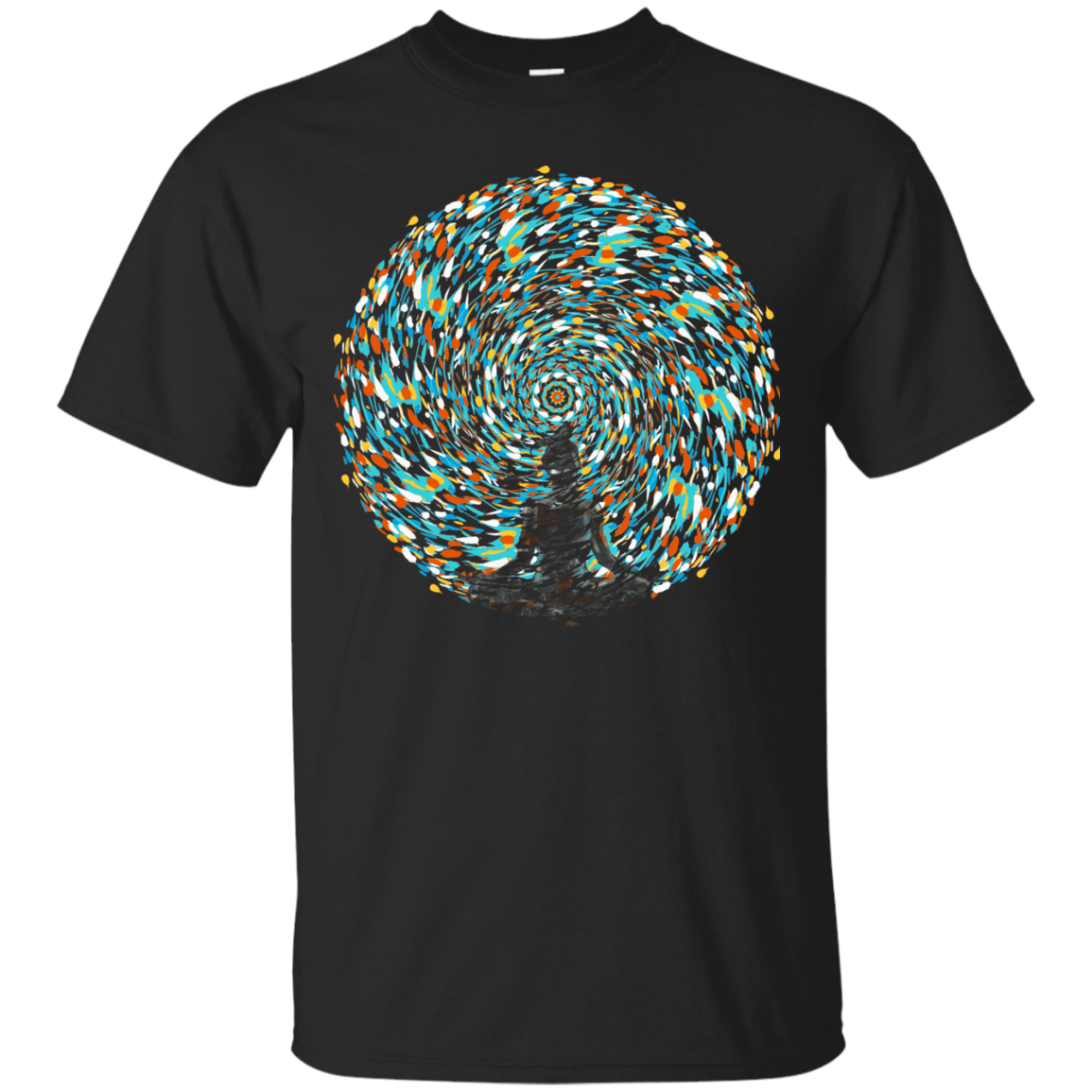 T-Shirts Black / S Vortex Bending T-Shirt