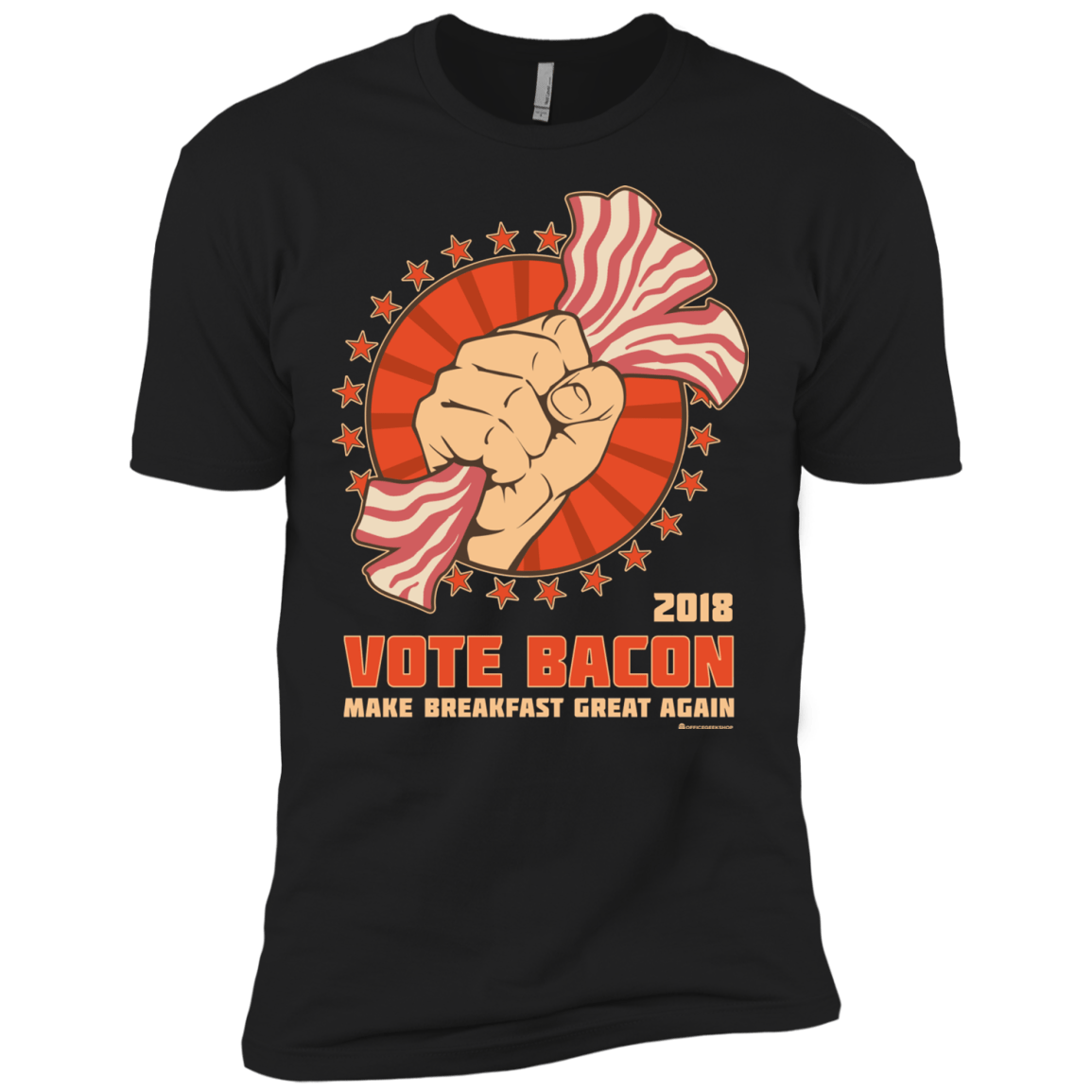 T-Shirts Black / X-Small Vote Bacon In 2018 Men's Premium T-Shirt