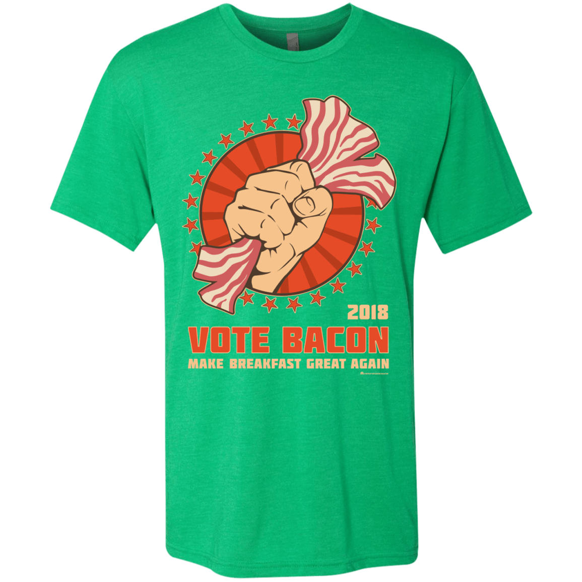T-Shirts Envy / Small Vote Bacon In 2018 Men's Triblend T-Shirt