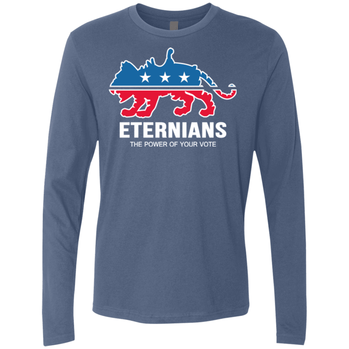 T-Shirts Indigo / Small Vote Eternians Men's Premium Long Sleeve