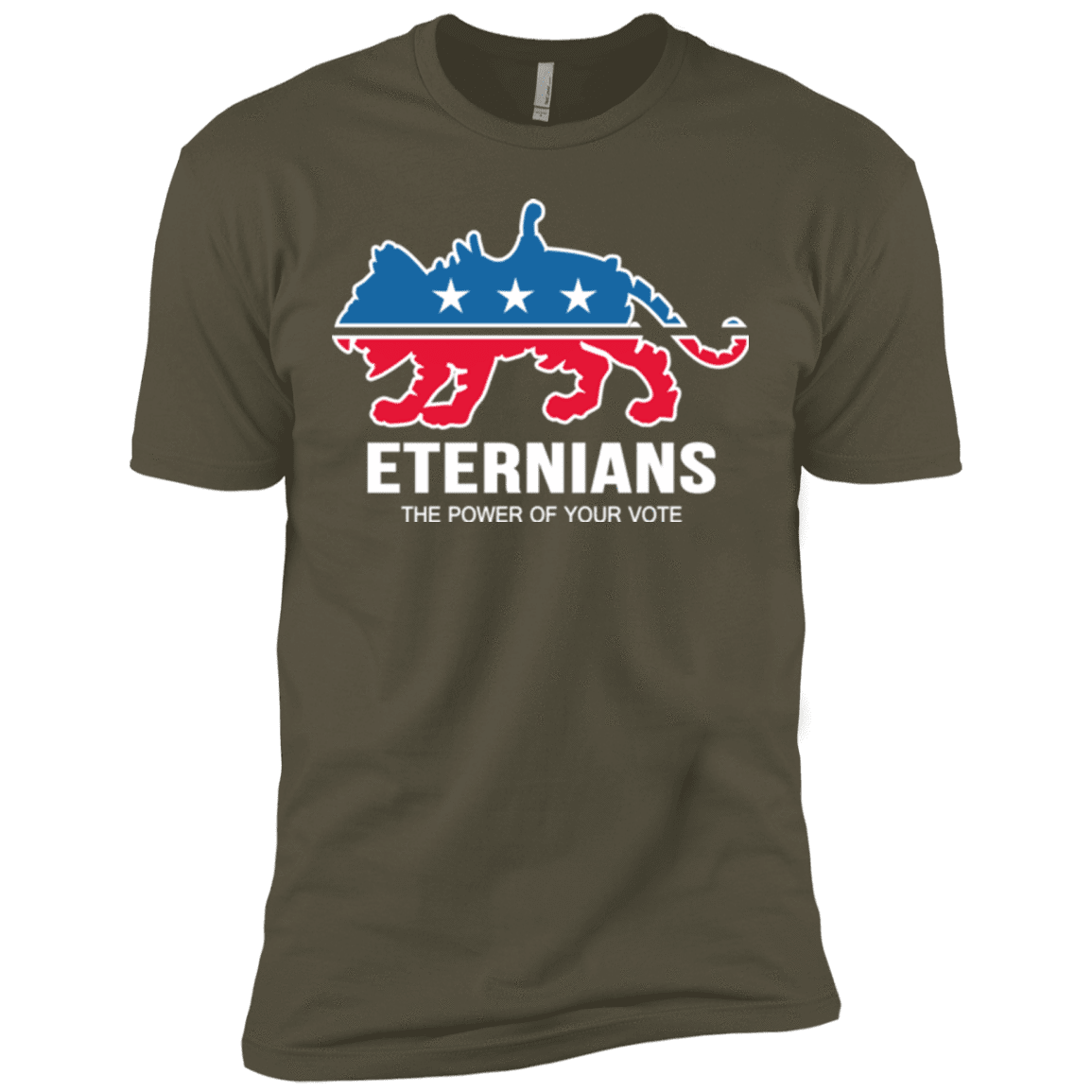 T-Shirts Military Green / X-Small Vote Eternians Men's Premium T-Shirt
