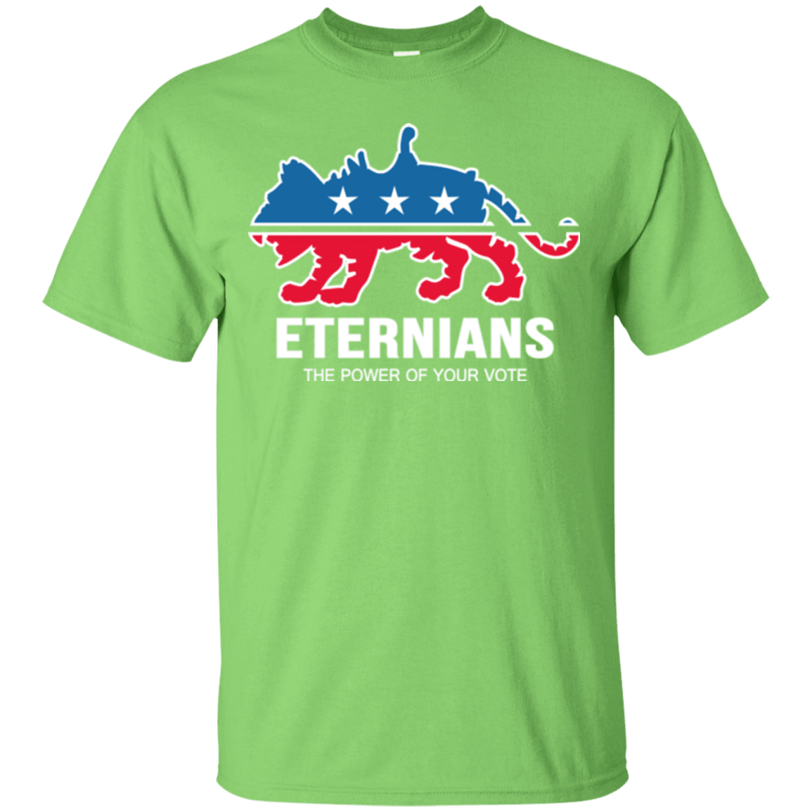 T-Shirts Lime / Small Vote Eternians T-Shirt