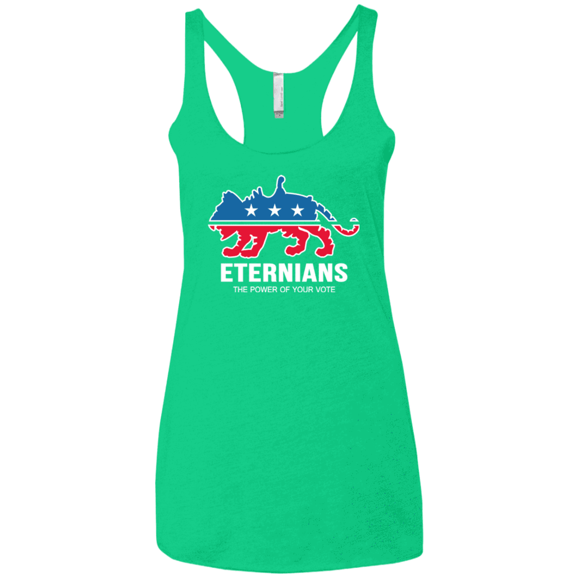 Vote Eternians Women's Triblend Racerback Tank