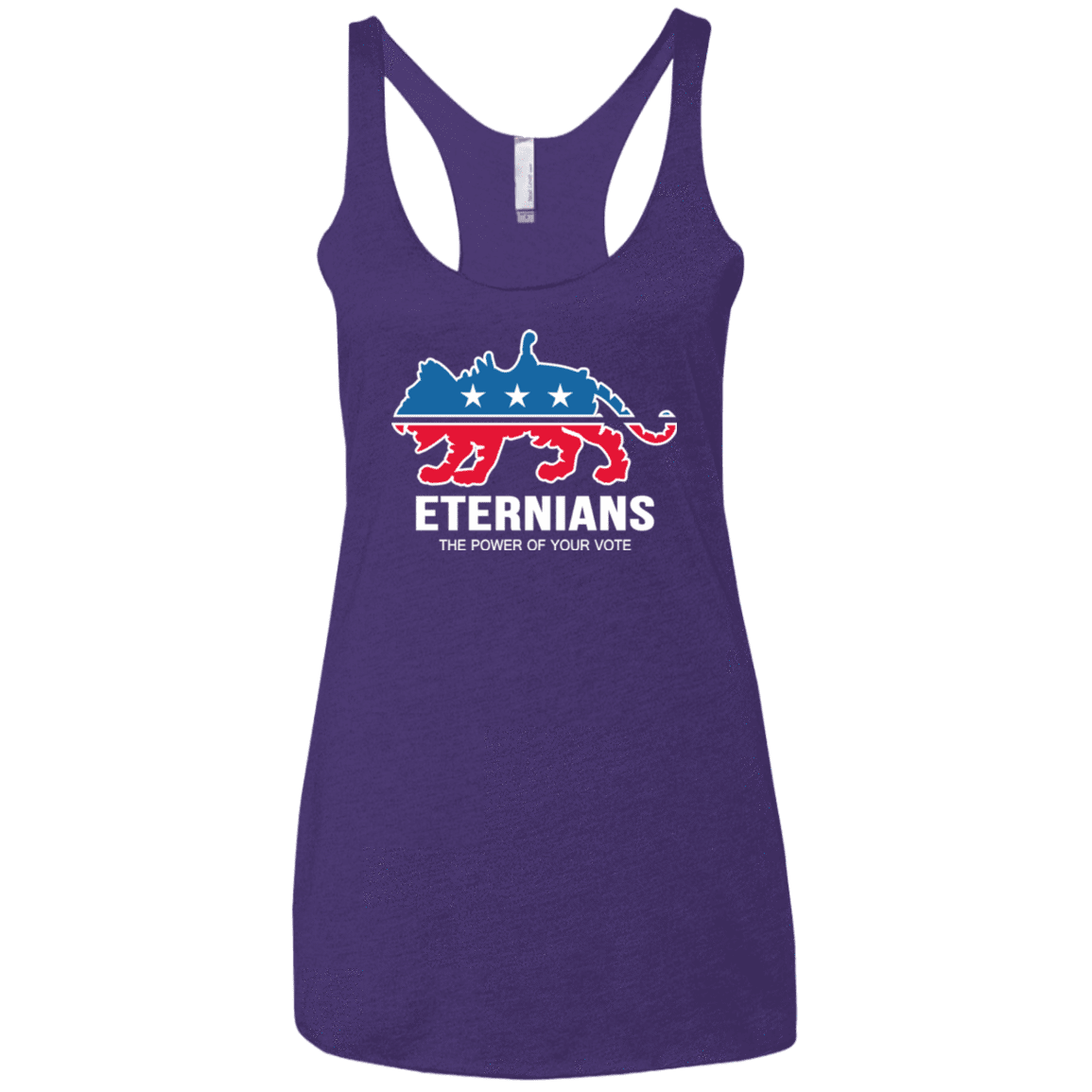 T-Shirts Purple / X-Small Vote Eternians Women's Triblend Racerback Tank