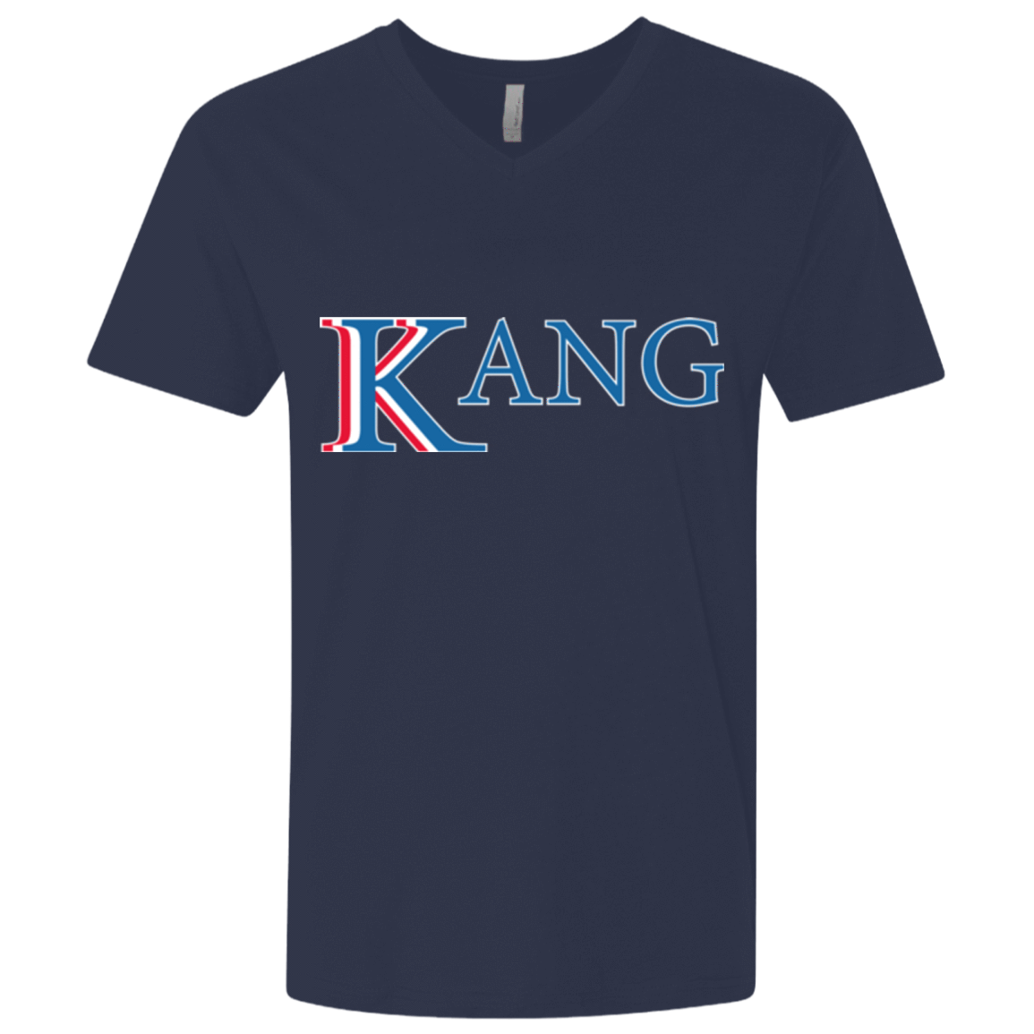 T-Shirts Midnight Navy / X-Small Vote for Kang Men's Premium V-Neck