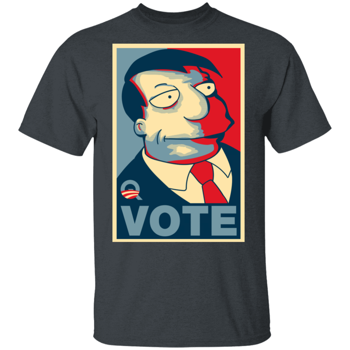 T-Shirts Dark Heather / S Vote Quimby T-Shirt