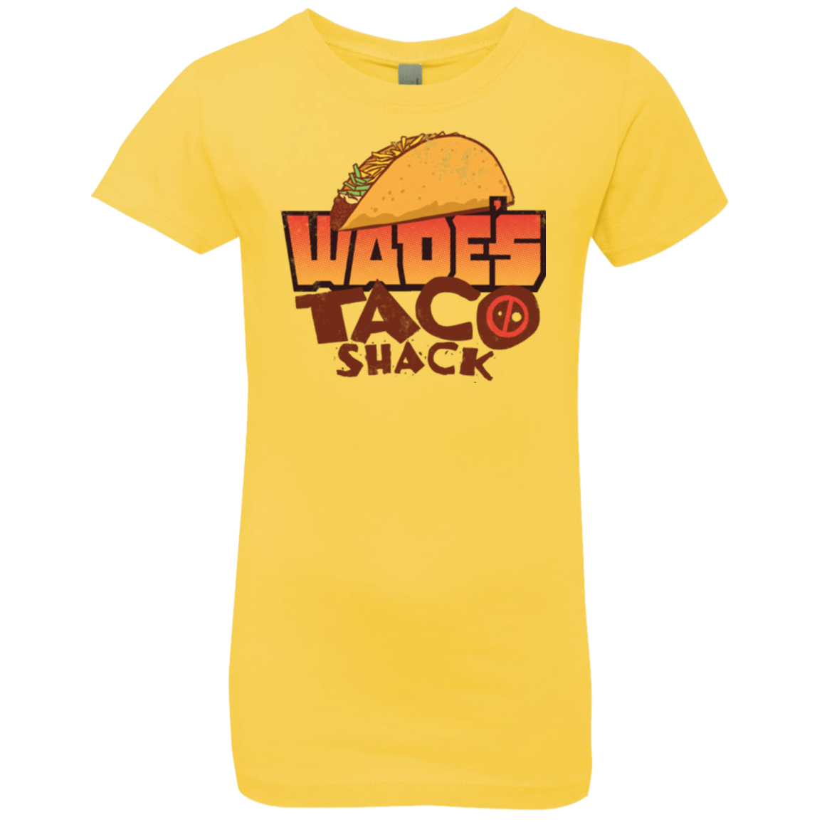 T-Shirts Vibrant Yellow / YXS Wade Tacos Girls Premium T-Shirt