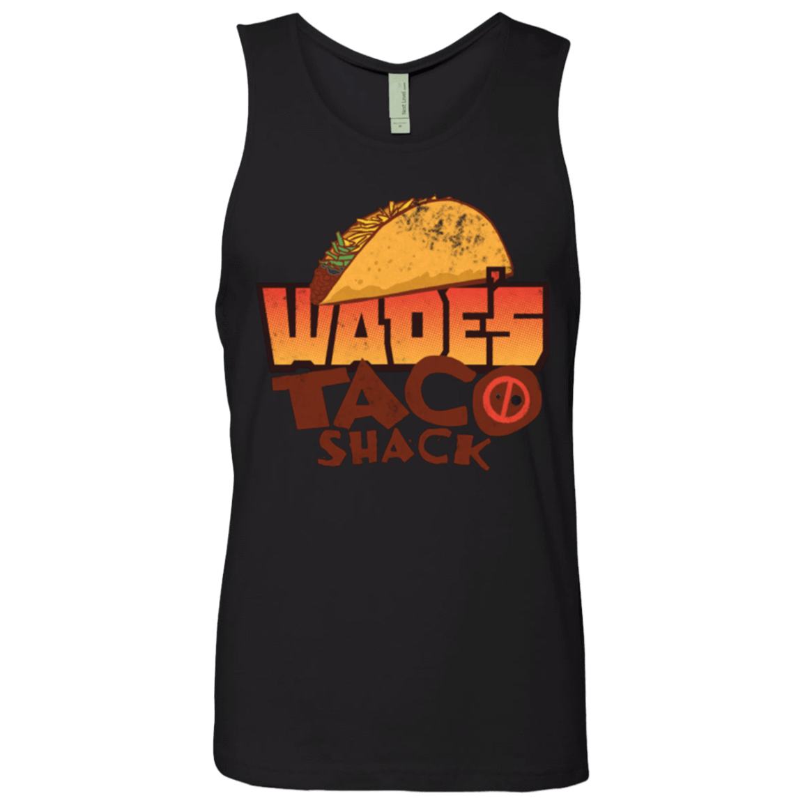T-Shirts Black / Small Wade Tacos Men's Premium Tank Top