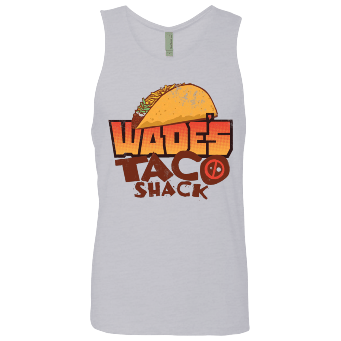T-Shirts Heather Grey / Small Wade Tacos Men's Premium Tank Top