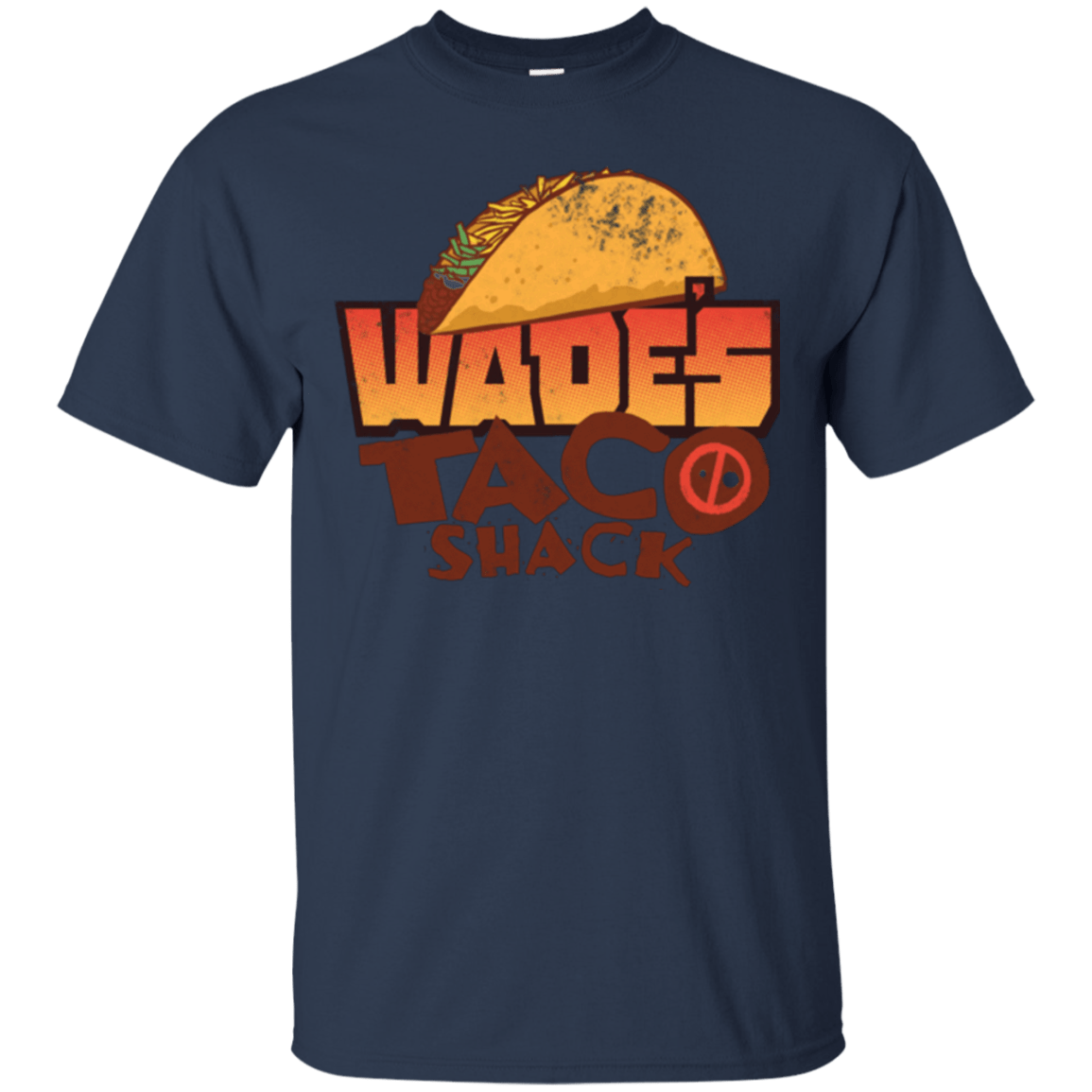 T-Shirts Navy / Small Wade Tacos T-Shirt