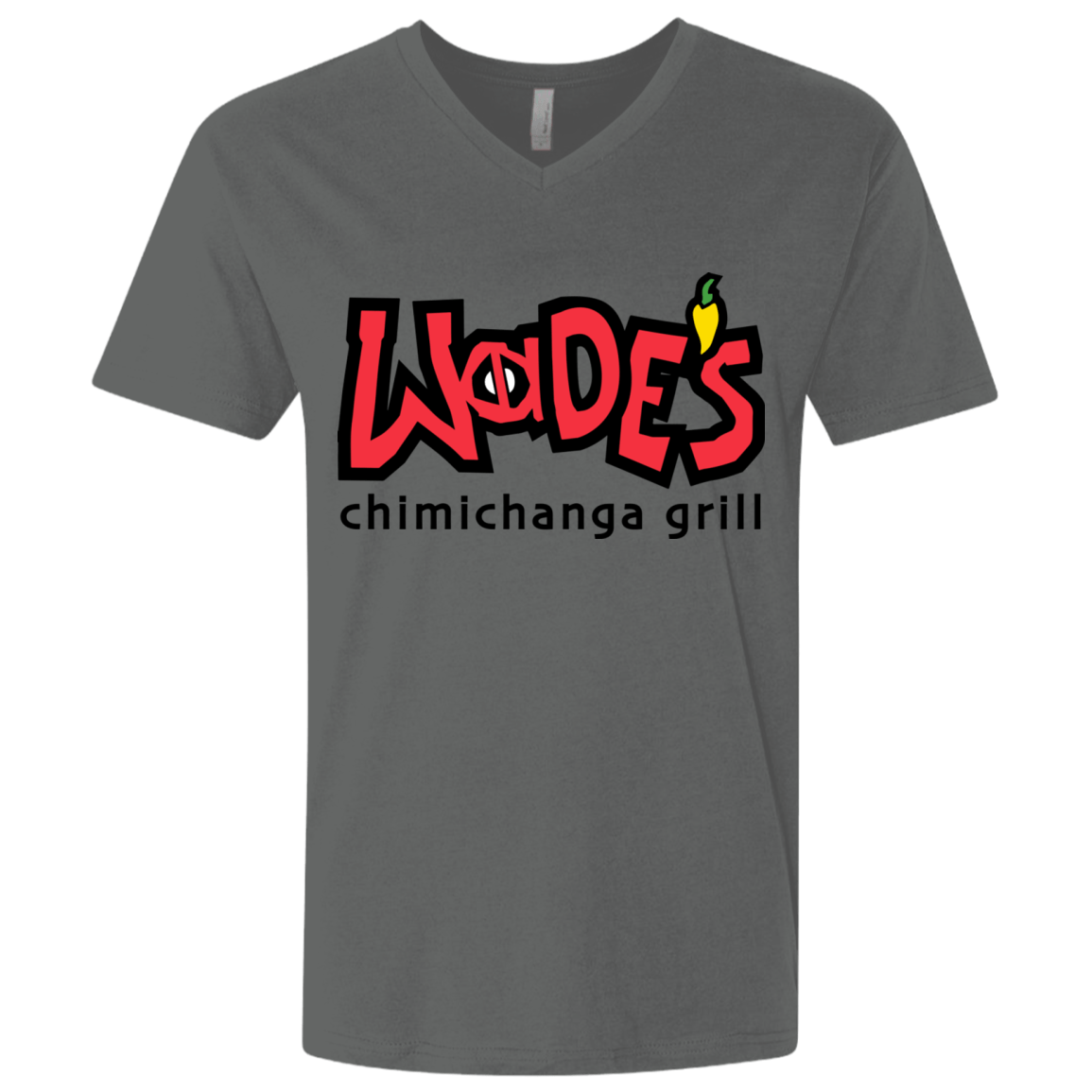 Wades Grill Men's Premium V-Neck