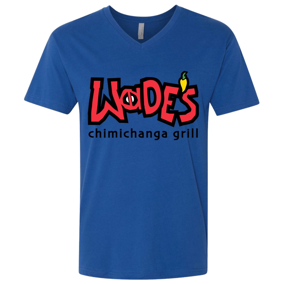 Wades Grill Men's Premium V-Neck