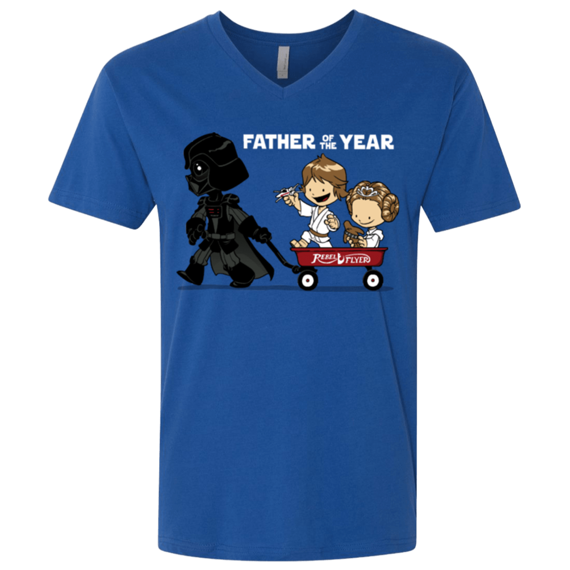 T-Shirts Royal / X-Small WagonRide Men's Premium V-Neck