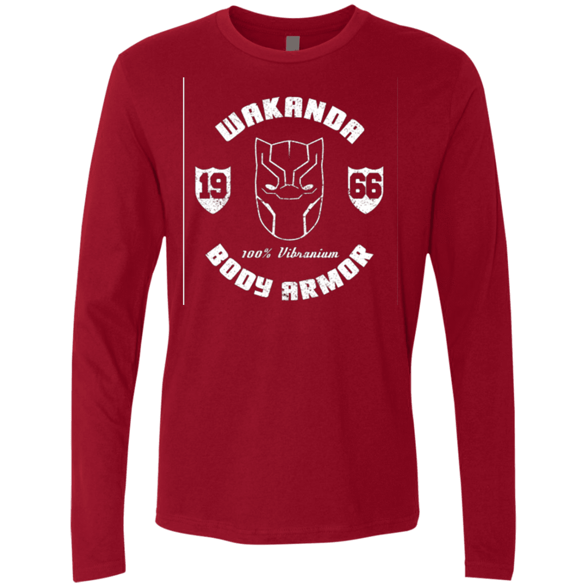 T-Shirts Cardinal / Small Wakanda Men's Premium Long Sleeve