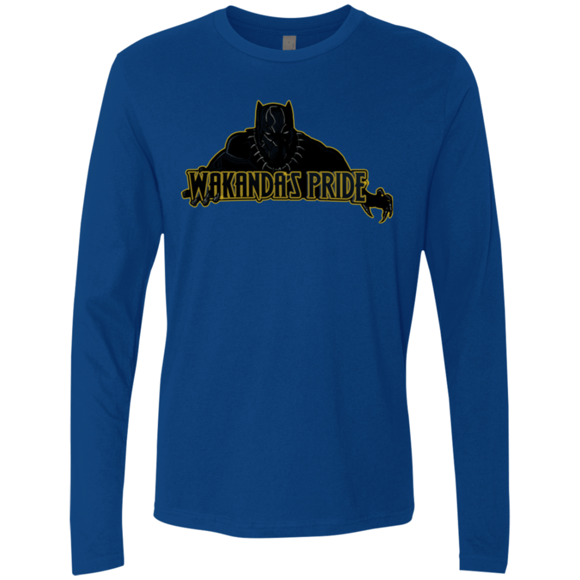 T-Shirts Royal / S Wakandas Pride Men's Premium Long Sleeve