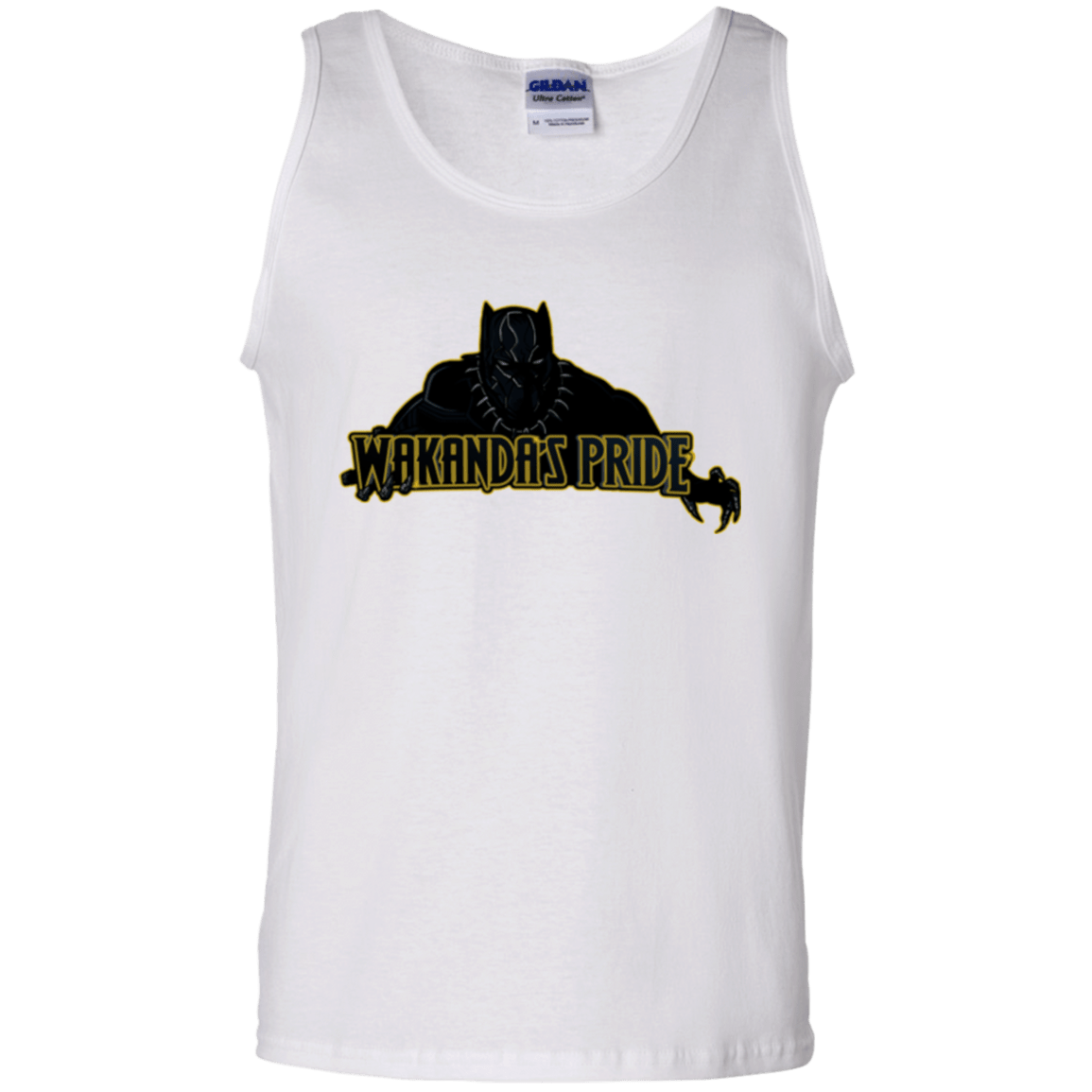 T-Shirts White / S Wakandas Pride Men's Tank Top