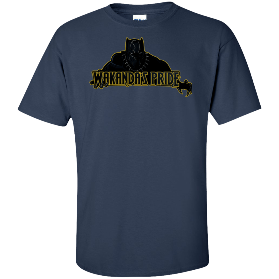 T-Shirts Navy / XLT Wakandas Pride Tall T-Shirt