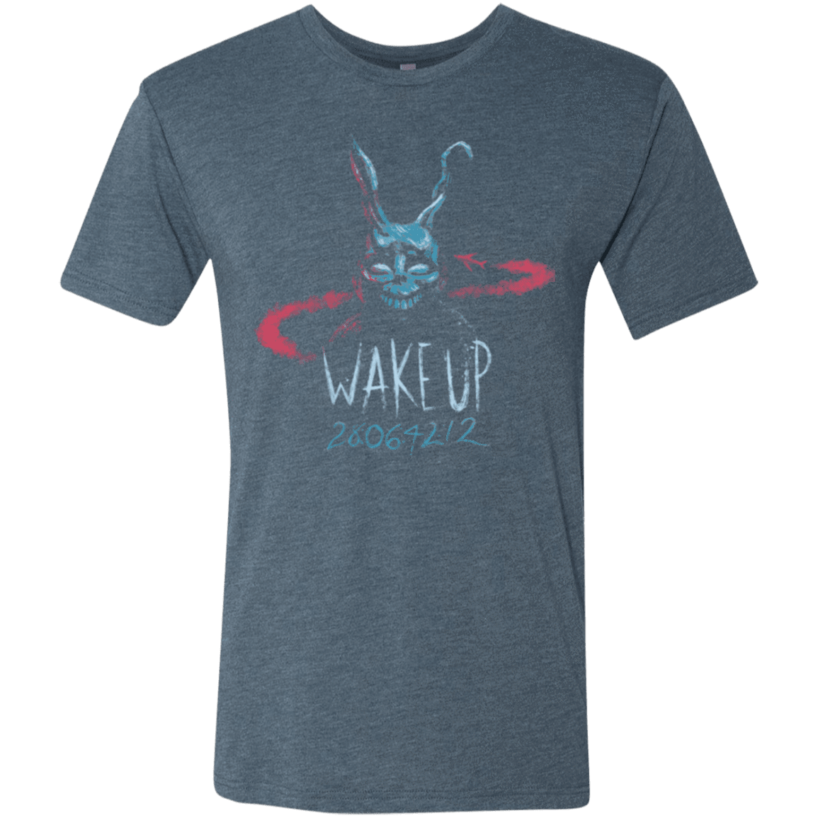 T-Shirts Indigo / Small Wake up 28064212 Men's Triblend T-Shirt