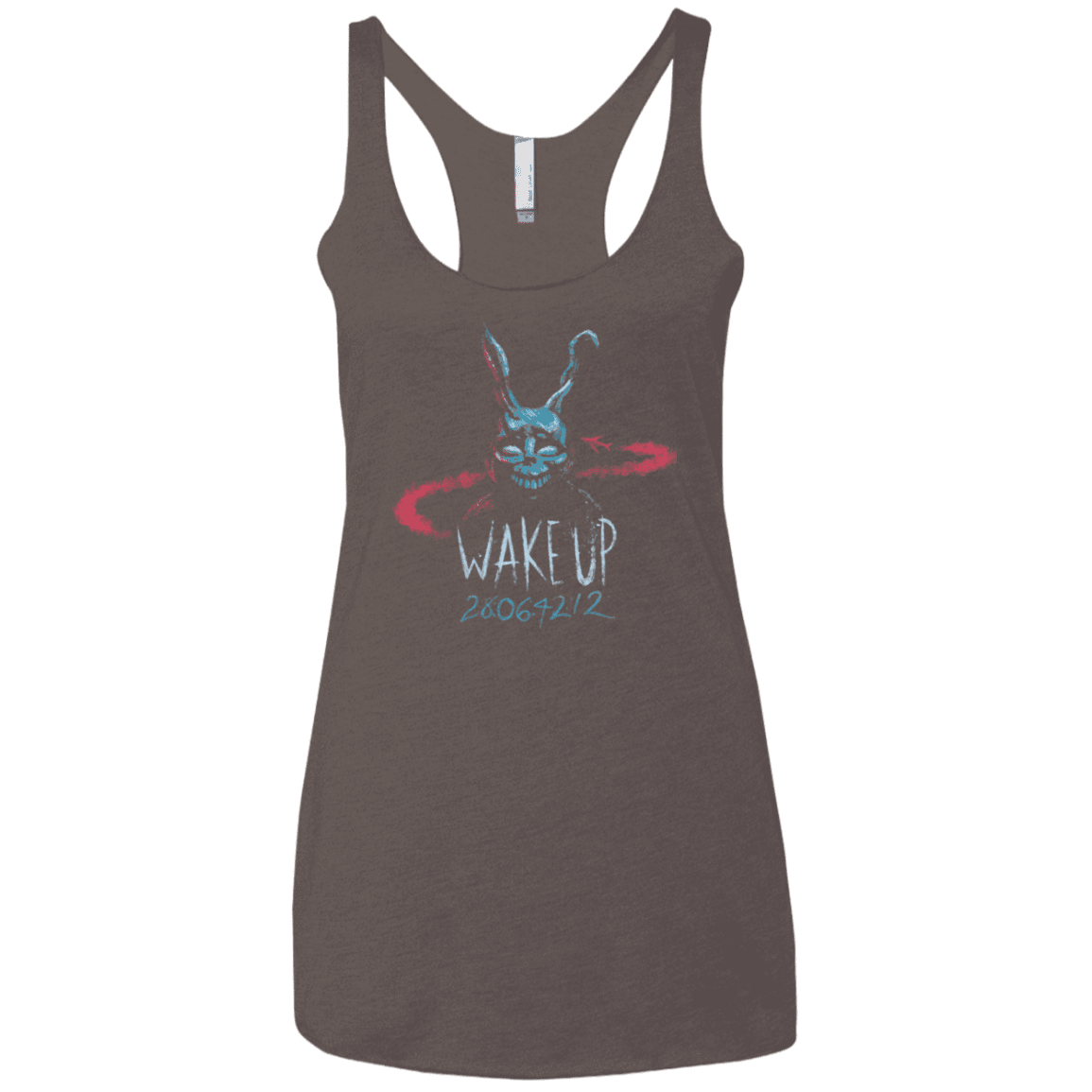 T-Shirts Macchiato / X-Small Wake up 28064212 Women's Triblend Racerback Tank