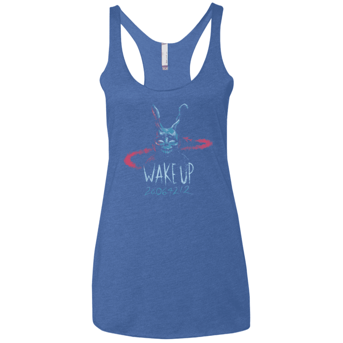 T-Shirts Vintage Royal / X-Small Wake up 28064212 Women's Triblend Racerback Tank