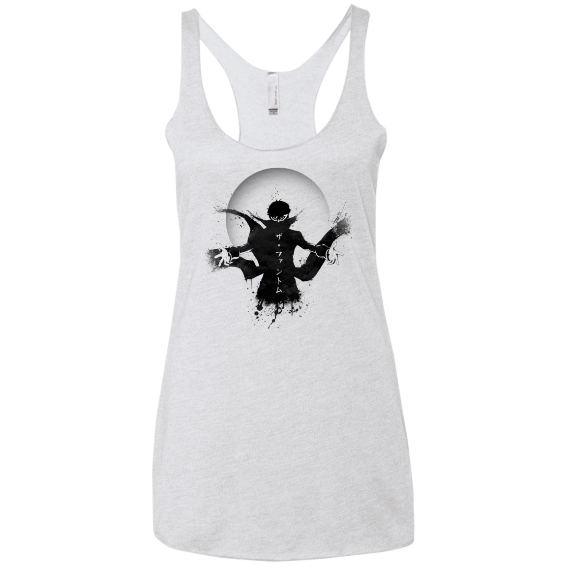 Wake Up, Get Up, Get Out There Women's Triblend Racerback Tank