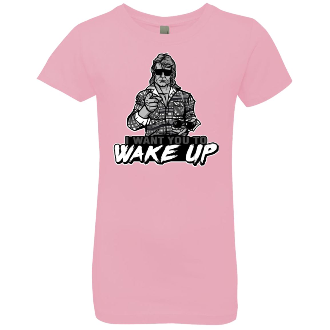 T-Shirts Light Pink / YXS Wake Up Girls Premium T-Shirt