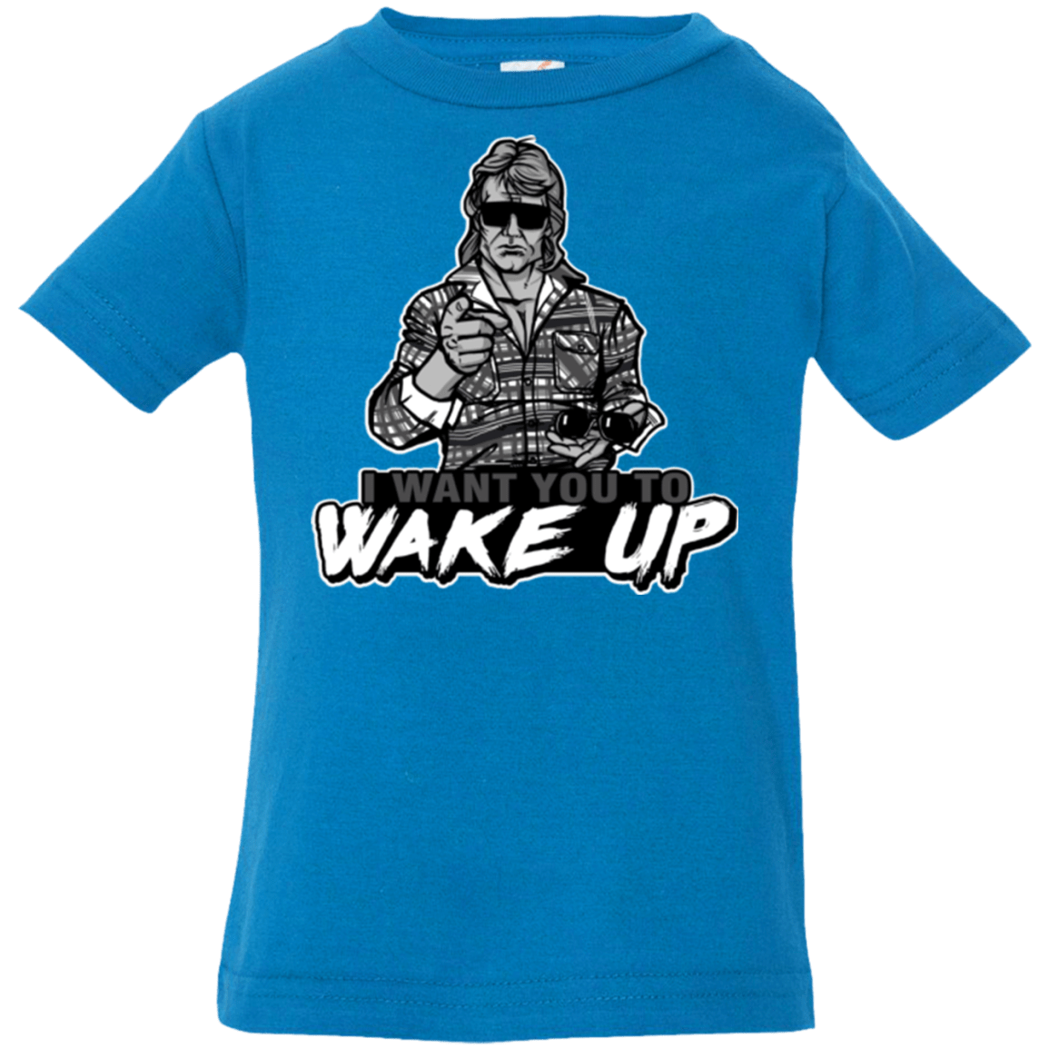 T-Shirts Cobalt / 6 Months Wake Up Infant PremiumT-Shirt
