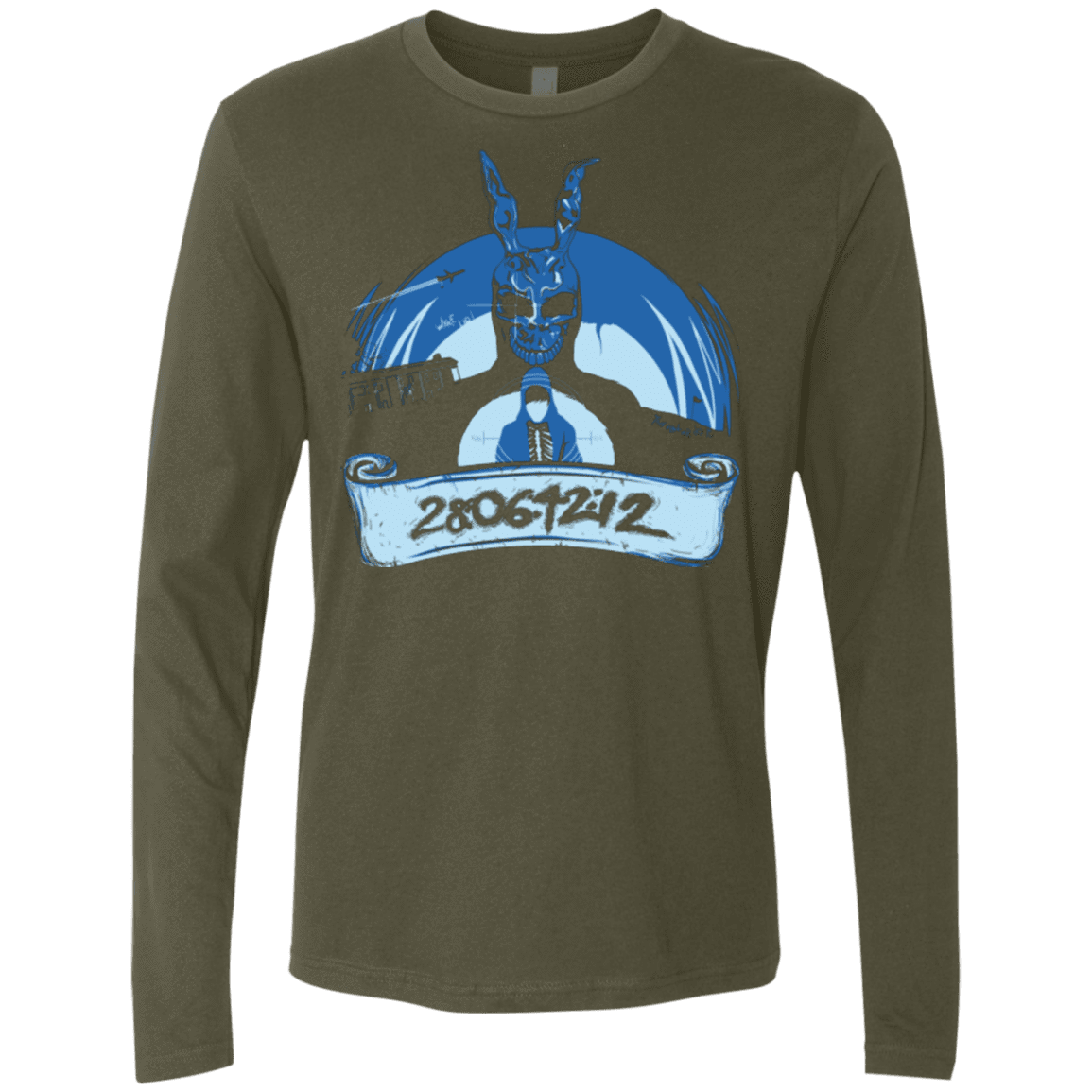 T-Shirts Military Green / Small Wake Up Men's Premium Long Sleeve