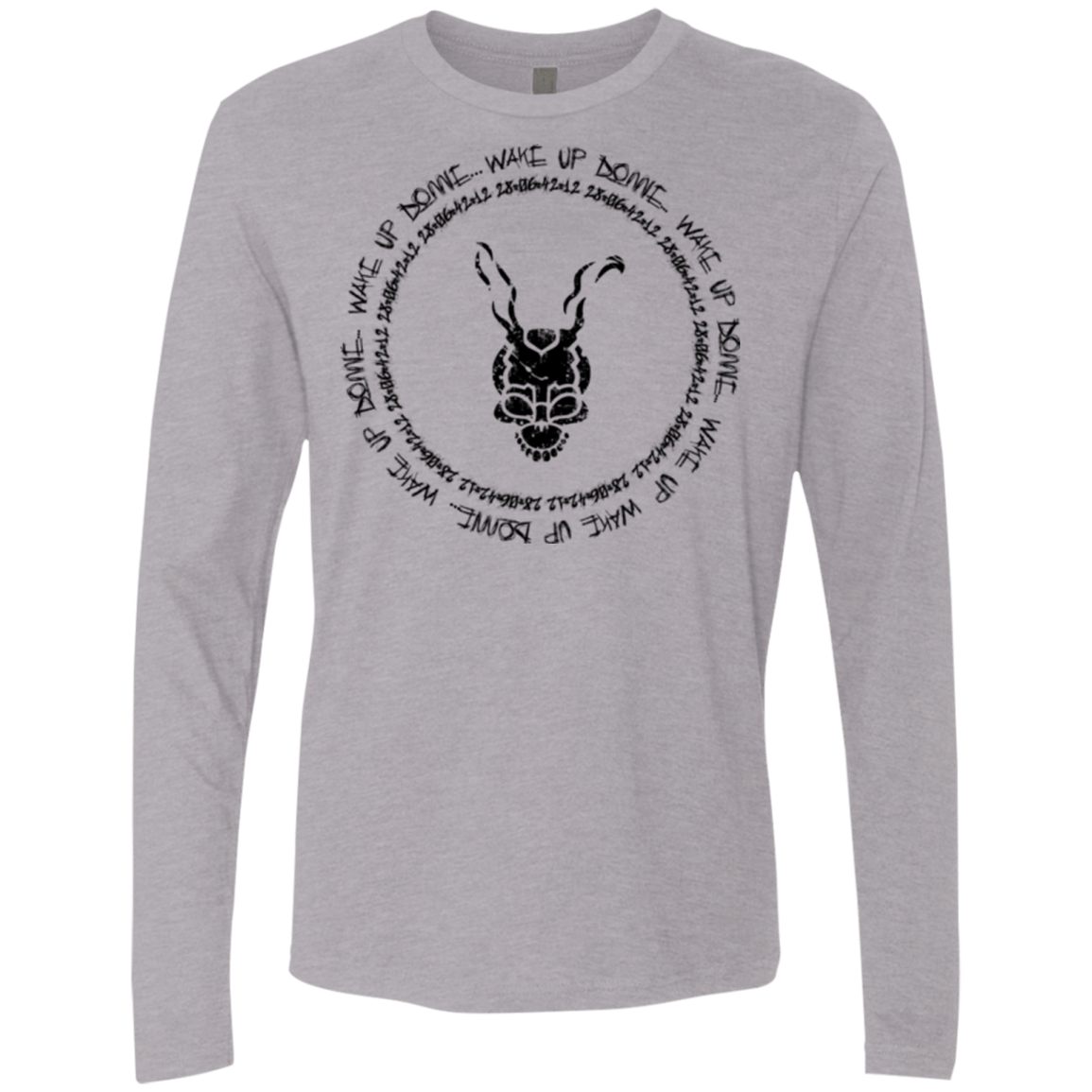 T-Shirts Heather Grey / Small Wake up Wimido Men's Premium Long Sleeve