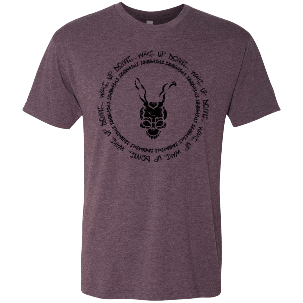 T-Shirts Vintage Purple / Small Wake up Wimido Men's Triblend T-Shirt