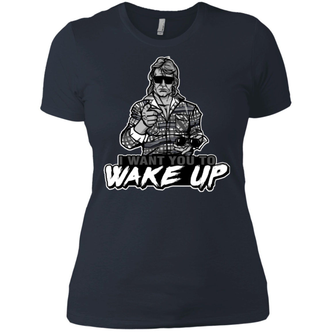T-Shirts Indigo / X-Small Wake Up Women's Premium T-Shirt